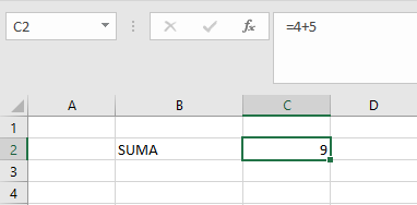 suma directa excel
