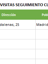 seguimiento clientes excel crm plantilla