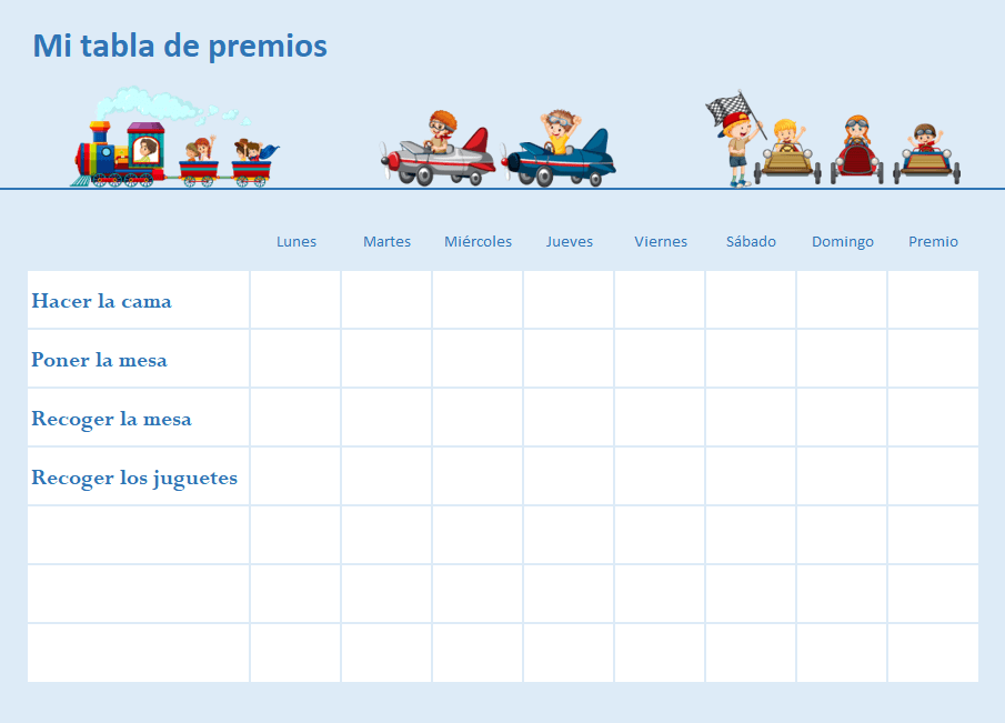 mi tabla de premios en excel gratis descargar